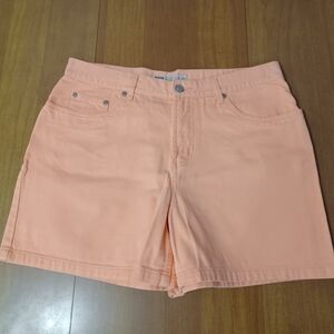 Vintage Faded Glory Shorts Womens 12 (Actual 33x4.5") Salmon Pink Spring Easter